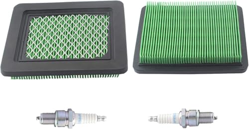 17211-ZS9-A02 Air Filter with BPR5ES Spark Plug for Compatible with EB2500C EB3000C EM3000C EU3000is Model Generators (Pack of 2)