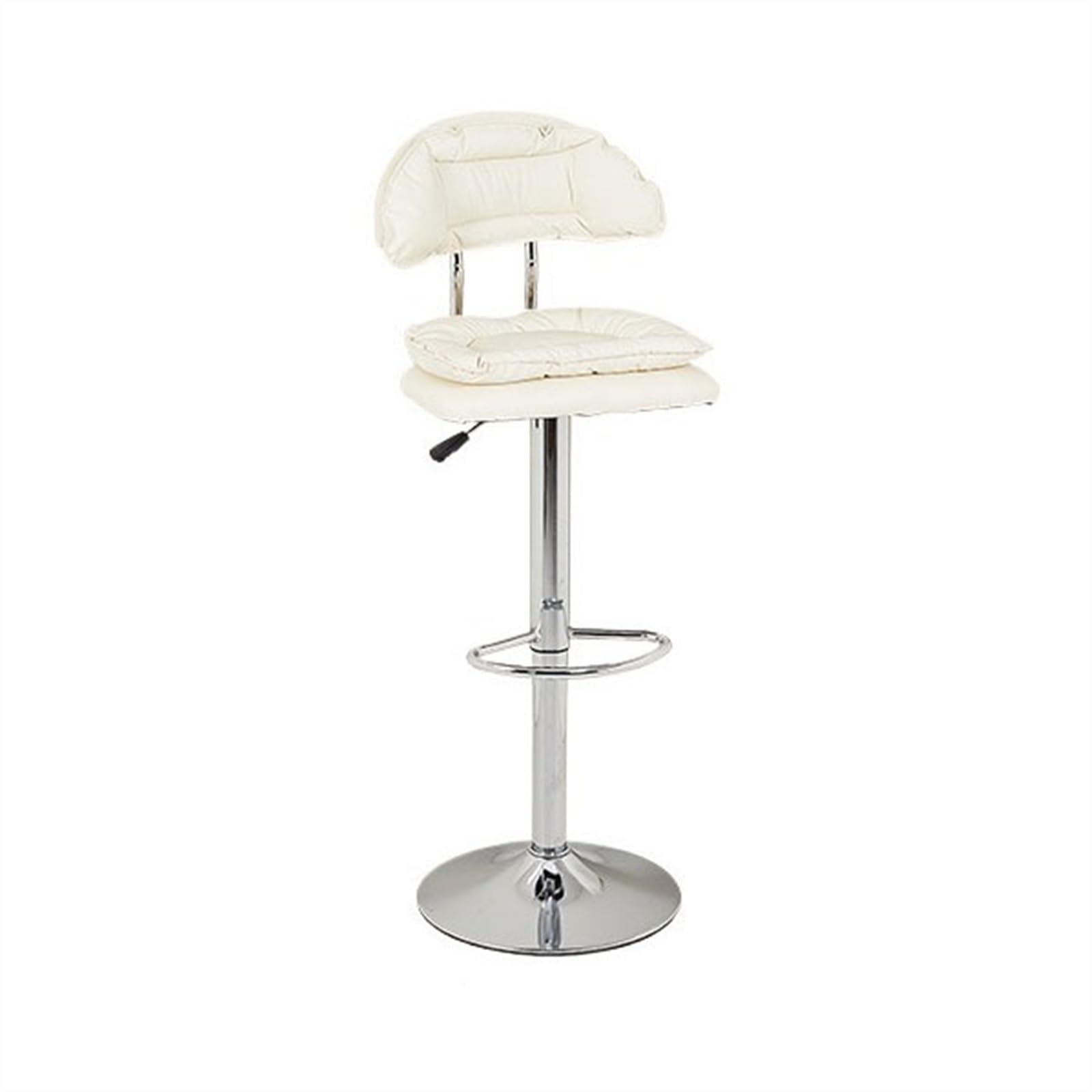 Eines C Home Bar Furniture Light Luxury Backrest Household High Hair Modern Reative Soft Package Lift Bar Hair Simple Rotatable Hair Ounter Barstool(C)
