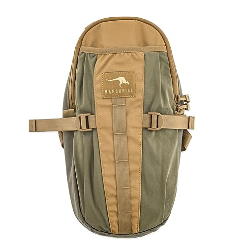 Marsupial Gear Hydration Pack - Versatile Water Pack for Hunting with Direct Chest Pack Connection and Storage Pockets, Ranger Green