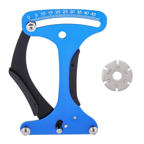 Aluminum Alloy Spoke Tension Meter with Chart