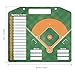 Tobefore Magnetic Baseball Coach Clipboard, Baseball Coaching Board for Dugout, Dry Erase Coach Lineup Board Softball Clipboard with 40 Lineup Cards and Marker, Display Softball Coaching Accessories