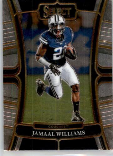 2023 Panini Select Draft Picks Hobby #49 Jamaal Williams BYU Cougars Concourse Official NCAA Football Card in Raw (NM or Better) Condition