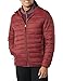 Produktbild Amazon Essentials Herren Leichte, Wasserabweisende, verstaubare Kapuzenjacke, Dunkelrot, XL