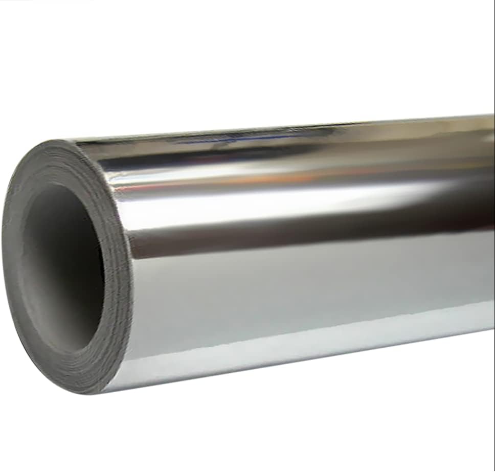 VViViD8 Mirror Chrome Vinyl Car Wrap 3ft x 5ft Self Adhesive Film Decal Air Release Bubble-Free