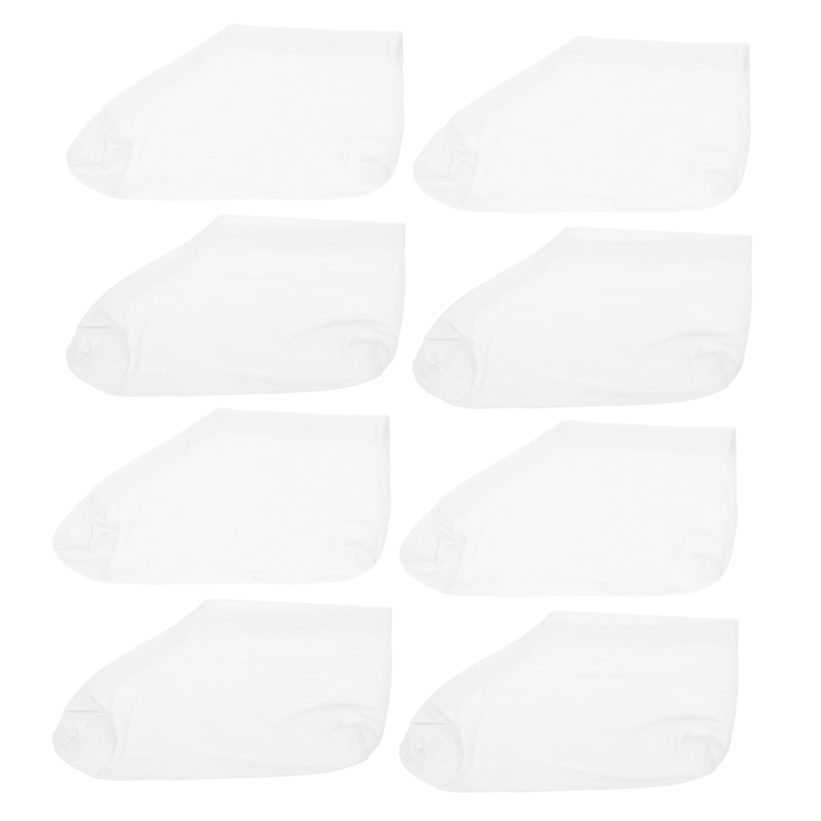 FOYTOKI 4 Pairs Moisturizing Stretch Socks Foot Care Socks Anti-Crack Design Moisturizing Cotton Spandex Daily Wear Family Pack