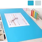 超大型マウスパッド レザー調 カラー デスクマット ゲーミングマウスパッド 大きい 大型 防水 大型マウスマット 滑り止め付き 大型 テーブルマット 多機能デスクパッド キーボードマット 1400x700mm 静音 汚れにくい 上品 オフィス用品