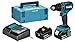 Makita DHP485RFJ AKKU-SCHLAGBOHRSCHRAUBER, 18 V, Blau