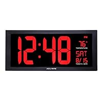 Algopix Similar Product 12 - AcuRite Large 18 Digital LED Oversized