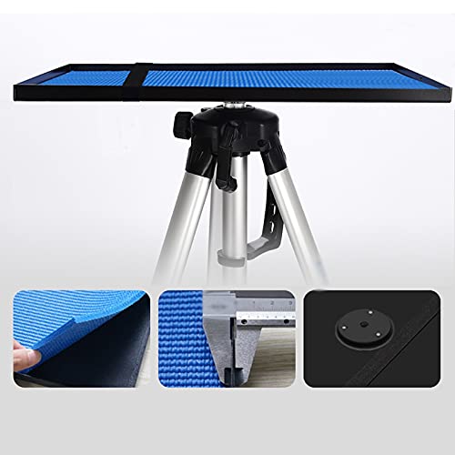 Projector Mount Tripod Projector Floor Stand con bolsa de transporte, tamaño de placa de 11 a 15 pulgadas, altura ajustable hasta 57 pulgadas, montaje en techo con bandeja miniatura 4