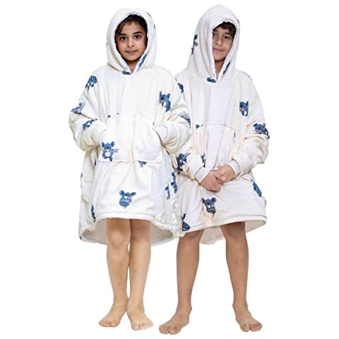 GC GAVENO CAVAILIA Kids Koala Hoodie Blanket Cover