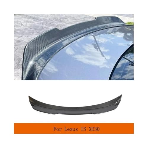 Aileron de coffre surélevé carbone Lexus IS300 style OEM + rigide - 2