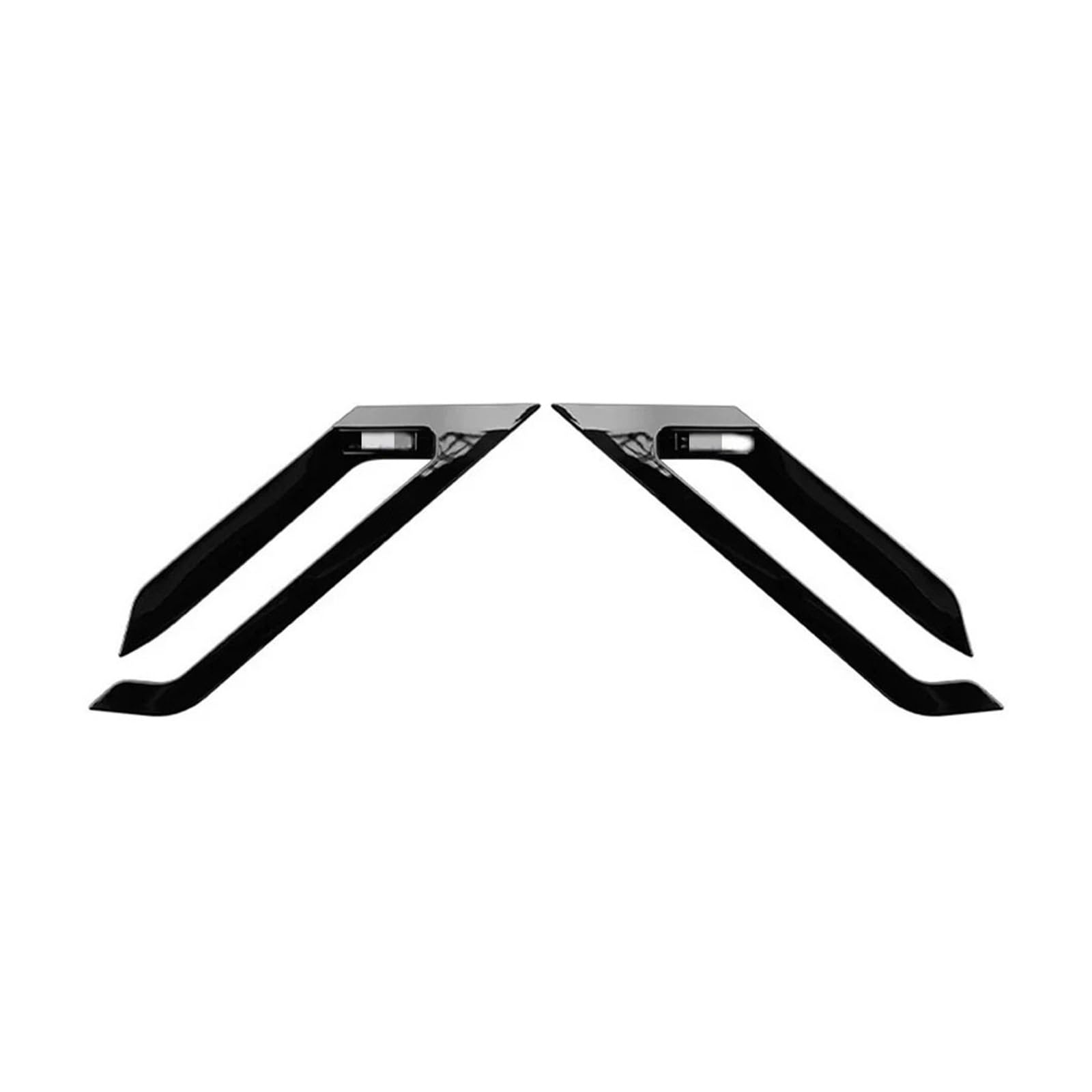 Air Wing Cover Trim Car Side Fender Sticker Shark Gill Air Flow Wing Vent Trim Fit for X6 G06 2020-2024 Car Styling(Black)