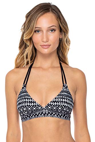 Image of Swim Systems Women's Standard Lovebirds Halter Bikini Top Swimsuit