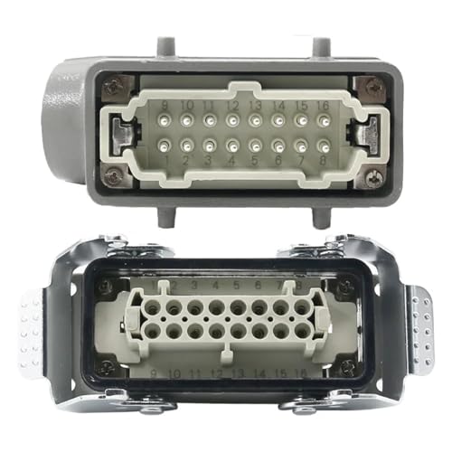 Conector rectangular Heavy Duty 16 pines 16A 500V miniatura 3
