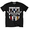 System Of A Down Men's Eagle Colours T-Shirt, Black, Large #2