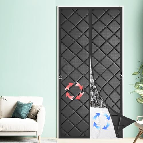 RbgJ[e fMȃhAJ[e ŕ܂ ~ ۉ hԎd؂J[etȒPhChRbgJ[e }OlbgJ[e hAp }-Black A|| 75x180cm(29x70inch)