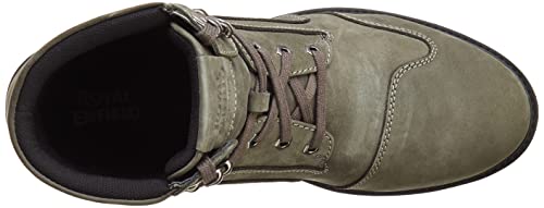 Image of Royal Enfield Marshall Boots Charcoal & Red