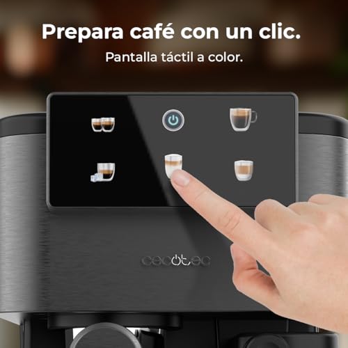 Cafetières Cecotec Power Espresso Coldbrew Latte Oscuro – 1,5L 20 Bars Écran Tactile - vue 6