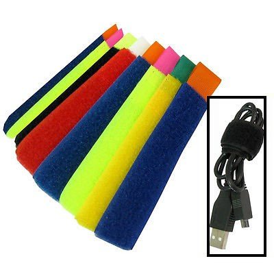 Takestop® SET 8 PEZZI MAKER STRAPS ORGANIZER