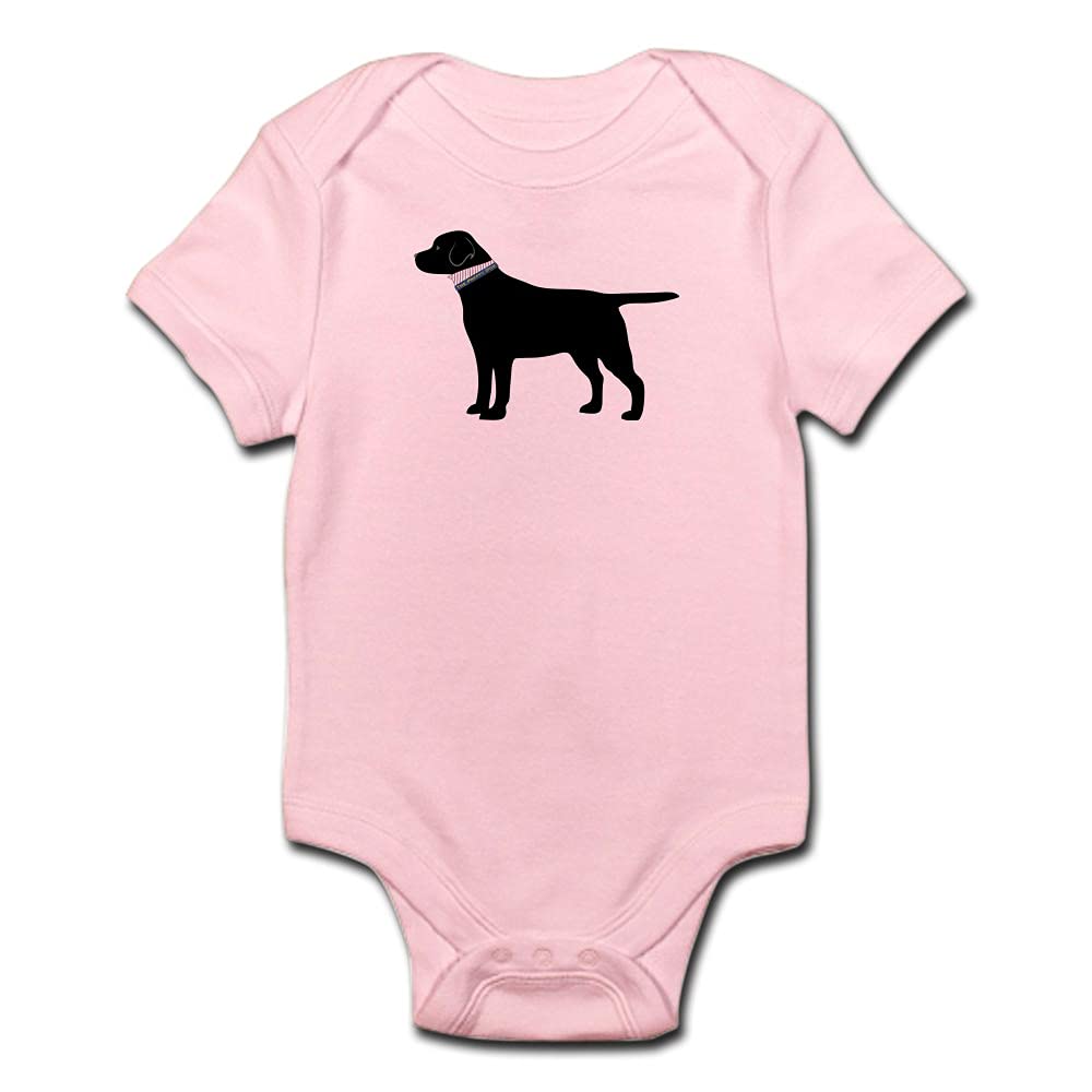 CafePressPreppy Black Lab Infant Bodysuit Cute Infant Bodysuit Baby Romper