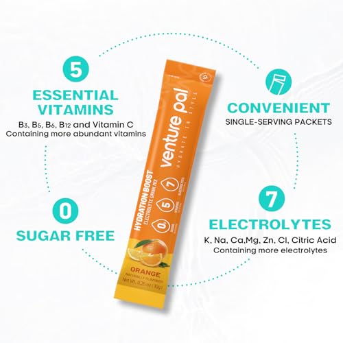 Venture Pal VP012-MIXED FLAVOR Sugar Free Electrolyte Powder Packets thumb #3