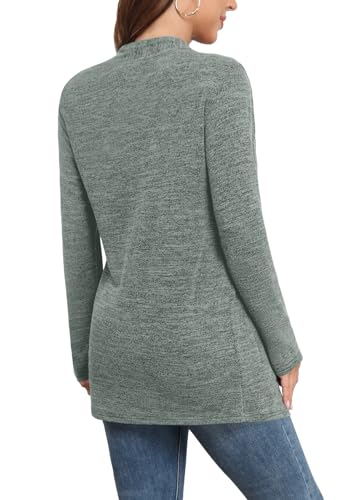 Image of Yincro Womens Lightweight Cardigan Long Sleeve Open Front Casual Sweater Cardigans with Pockets