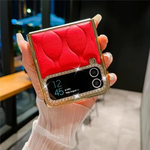 Coque Galaxy Z Flip 4 plaquée Or anti-rayures et antichoc