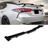 CHIESMA Rear Spoiler for 2018-2024 Toyota Camry 4DR ABS Gloss Black Trunk Spoiler Wing