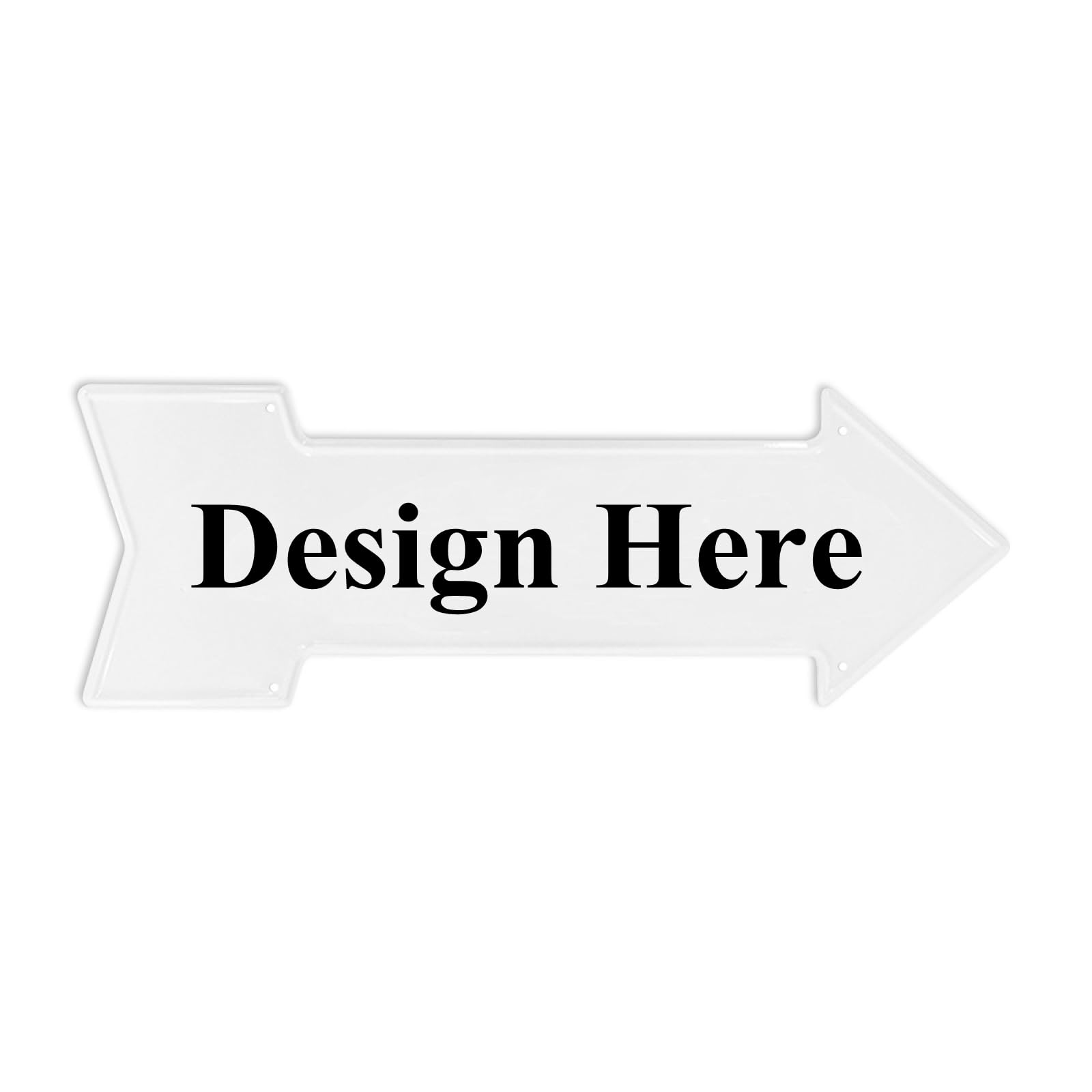 DJNGN Personalised Right Arrow Street Sign, Custom Novelty Metal Arrow Sign, Personalised Street Sign Road Sign Outdoor Sign for Bar Cafe Shop Home Decor Gift Metal Sign