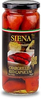 Siena Chargrilled Red Capsicum, 450 g