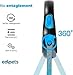 Edipets, Hundeleine, Ausziehbar, Einziehbar, 3, 5 und 8 Meter, Flexibles Band für Rechts- und Spaziergänge, Dog Leash, Rolleine, Flexileine, Retractable (Blau, 8 Meter)