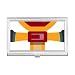 Egypt Red Yellow Blue Scepter Business Card Holder Case Pocket Box Wallet