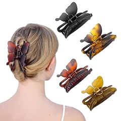 Butterfly Hair Clip-4 PC