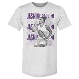 500 LEVEL Jasmine Paolini Psychedelic Name Men's Premium T-Shirt (Tri Ash, Large)