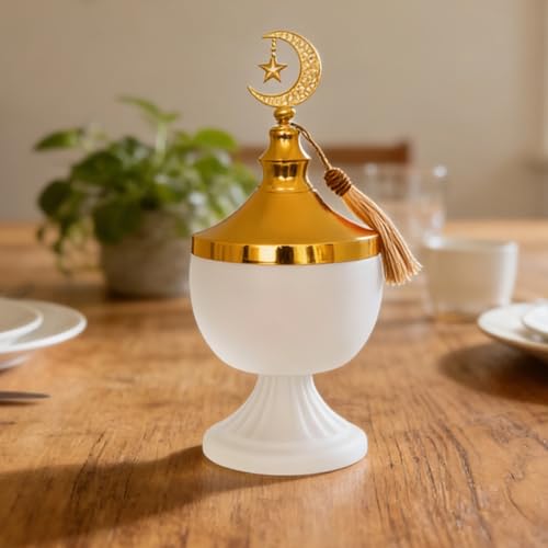 Boîte de rangement créative en fer pour table du Ramadan
