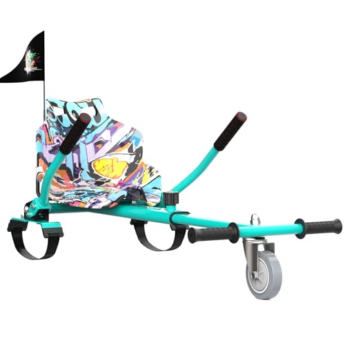 Hoverkart-Sitz für Scooter und Gokart – Sitzaufsatz für Hoverboards, Hovergokart für Hoverboards, Sitz für Hoverboards, kompatibel mit 6,5 Zoll, 8,5 Zoll und 10 Zoll