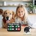 YAUYIK Pet Feeding Reminder, Magnetic Reminder Sticker, AM/PM Daily Indication Chart Feed/Walk Your Pets, Fridge Magnets and Double Sided Tape, Helps You to Track Pet Feeding & Walking (Black)