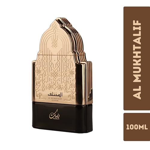Image of Nusuk Al Mukhtalif Signature Extrait De Parfum for Men | Long Lasting Luxury Perfume | Bold Sophisticated Masculine Fragrance | 100ml