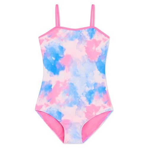 Image of Eddie Bauer Girls' UPF 50+ Scoop-Neck Stretchable One-Piece Swimsuit