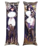 ZQJYMXY Dakimakura Anime Azur Lane Hugging Body Pillow Case, 19''x59'' Throw Pillow Cover, Double-Sided Print Bedding Decorative Pillowcase (Musashi), RX04M