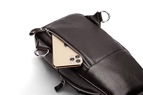 TIANHONGDAISHU Bolsa de ombro masculina de couro genuíno bolsa transversal de negócios para homens b