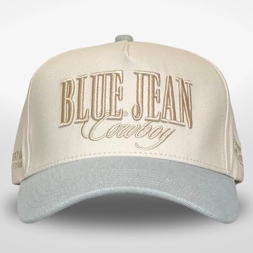 Image of Vintage Western Trucker Hat | Men & Women | Country Cute Caps for Cowgirls Cowboys | Camo Denim Embroidered Cotton | Snapback