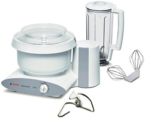 Bosch MUM6N11UC Universal Plus Stand Mixer, 800 Watt, 6.5-Quarts with 6 Cup Blender