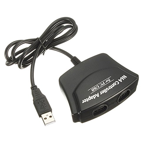 2 Port Dual USB adapter Controller to PC for Nintendo N64 Amazon.ca Electronics