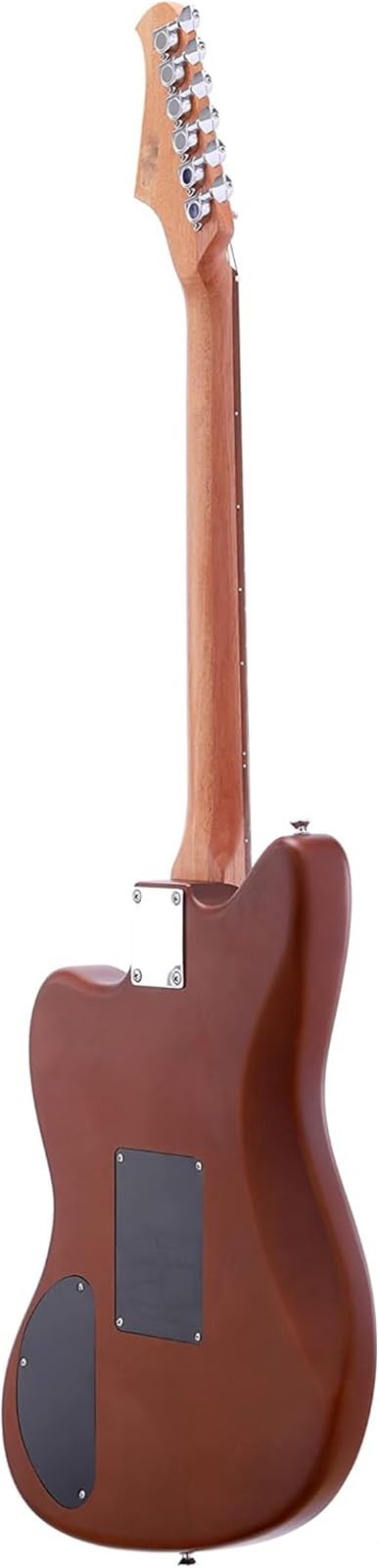 Chitarre Elettriche Adulti Chitarra Acustica Elettrica Semi Cava Con Finitura Marrone Satinato Configurazione Pickup HSH