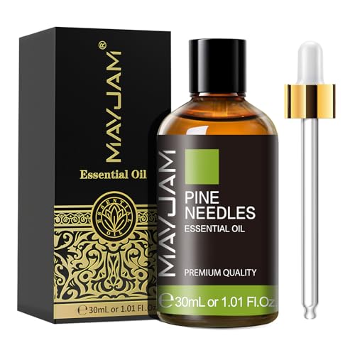 MAYJAM Pine Needles Essential Oils 30ML Pine Needles Oil for Diffuser Humidifier DIY Home Wardrobes