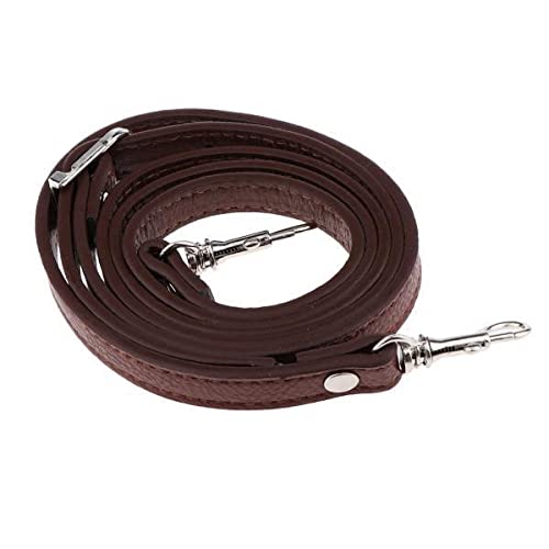 atorse ATORSE™ 2xAdjustable Leather Shoulder Bag Strap Belt Replacement Lobster Clasps Light Brown-picture-19