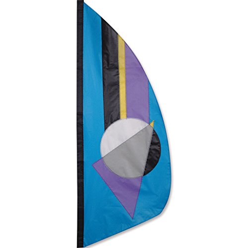 Premier Kites 23254 Wind Garden Ripstop Nylon Feather Banner, Oceanic Prizm, 3-1/2-Feet