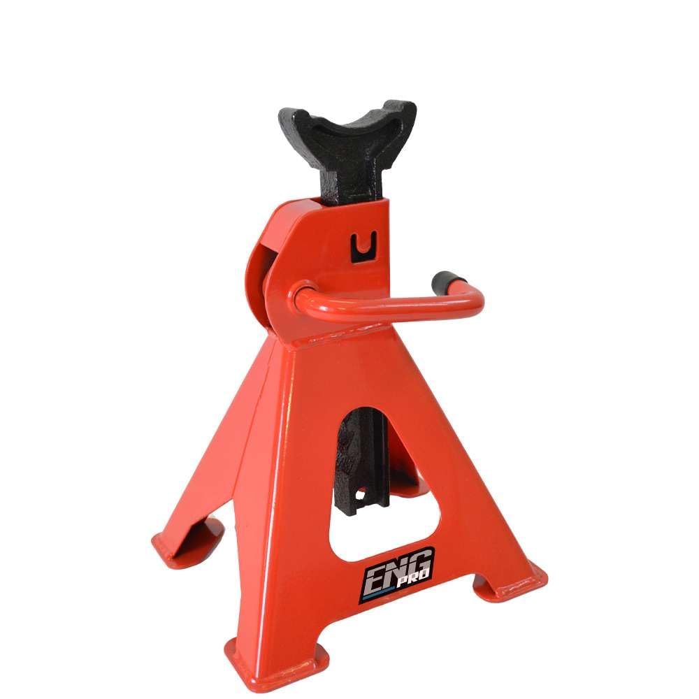 Coppia di cavalletti 2 T Tonnellate TON, martinetti Professionali Crick Supporti per Auto, Camper Paio di cavalletti di Sostegno per Officina Garage – MA CV C020 – ENG PRO