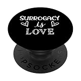 La maternité de substitution est une mère porteuse fière d'amour PopSockets PopGrip Interchangeable